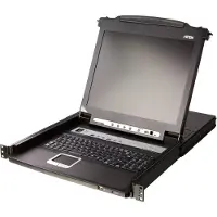 Aten KVM switch 8 port LCD 19'' + kayboard + touchpad USB-PS/2 - CL5708N-ATA-AG