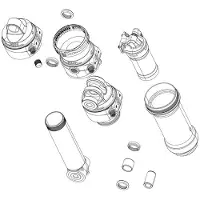 RockShox Bearing 37.5-45 Super Deluxe Coil B1+ 2023+ Öljettkit