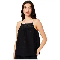 Superdry Vintage Woven Lace ärmlös T-shirt