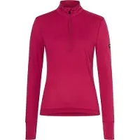 Super.natural Women's Tundra175 Zip 1/4 Sangria
