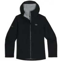 Outdoor Research Women's Stratoburst Stretch Rain Jacket Black