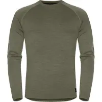 Urberg Men's Selje Merino-Bamboo Top Deep Lichen Green