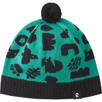 Reima Kids' Beanie Kuviot Dark Aqua