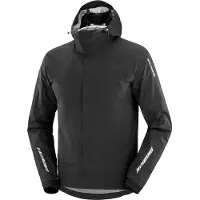 Salomon - Trail running kläder - S/Lab Ultra Jkt U Deep Black för Unisex - Storlek XL - Svart
