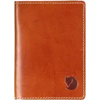 Fjällräven Leather Passport Cover Leather Cognac
