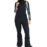 Roxy - Skidbyxor dam - Rideout Bib Pant True Black för Unisex - Storlek XS - Svart