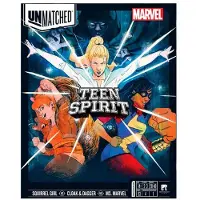Restoration Games Unmatched: Marvel - Teen Spirit - Strategiskt Fighternspel för Familj och Vuxna