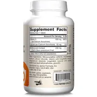 Jarrow Formulas , Veganskt buffrat C-vitamin + Citrusbioflavonoider, 100 tabletter