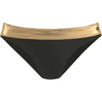 LASCANA Bikiniunderdel guld / svart
