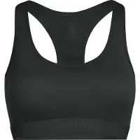 Icebreaker - Vandringskläder dam - W Merino 125 ZoneKnit Racerback Bra Black för UnisexUll - Storlek S - Svart
