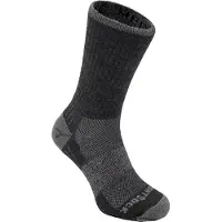 Wrightsock Merino Escape Crew Anti Blister System Grey/Smoke