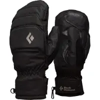 Black Diamond - Skidhandskar dam - W Mission Mx Mitts Black för Unisex - Storlek M - Svart