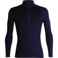 Icebreaker - Underställ - M Merino 260 Oasis LS Half Zip Midnight Navy för UnisexUll - Storlek S - Marinblå