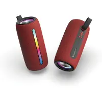 Denver BTL-360BD Bluetooth-högtalare - Röd / trådlös högtalare / portabel högtalare