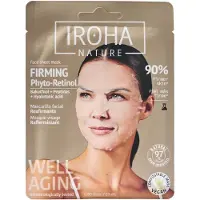 IROHA nature Åtgärdande &amp Anti-age Backuchiol &amp Peptider Uppstramande Ansiktsmask 23 ml