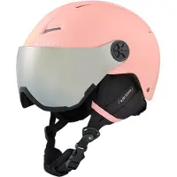Cairn - Skidhjälmar barn - Android Visor J Mat Pastel Coral för Unisex - Barnstorlek 51-53 cm - Rosa