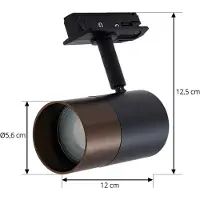 LINDBY Spotlights , Linaro, dimbara, Svart, Vardagsrum, Aluminium, Modern