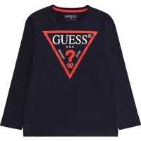 GUESS T-shirt marinblå / röd / vit