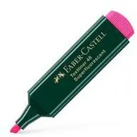 Sublime Market Connect Stylo surligneur - Faber-Castell 48-28 Text Liner - Rose - Lot de 10 rosa