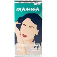 Oiamiga Dark Denim Permanent Hrfrgning inklusive hrfrg fr alla hrtyper Snabb bearbetning Gjord med naturliga ingredienser Vegan och Cruelty