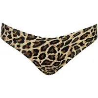 SugarShape Bikiniunderdel 'Monaco' beige / mörkbrun / svart