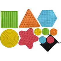 Sensory Toys Minnesspel Med Texturerade Dynor