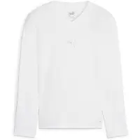 Puma Baselayer teamGOAL - Vit/Fjädergrå Barn, storlek 164 cm