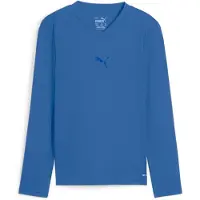 Puma Baselayer Teamgoal - Electric Blue Lemonade Barn, storlek 152 cm