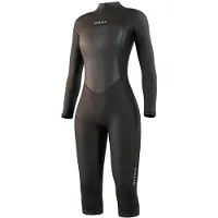 Mystic Brand Flatlock 3/2mm Långärmad Shorty Med Dragkedja Bak För Dam
