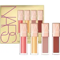 Nars Special Edition Mini Afterglow Lip Shine 4-delat set - Orgasm - A-Lister - Nympho - Aragon - 0,11 oz / 3,7 mL vardera