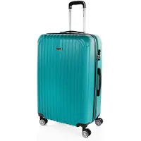 Itaca unisex. T71570-05 Large Travel Case Xl Rigid 4 Wheels T71570 Green -76X49X30Cm (OSFA), Casual, ABS / Polycarbonate