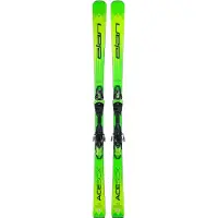 Elan Ace Scx Fusion X + Emx 12.0 Gw Fus X Blk/grn [f] Alpint Skidpaket