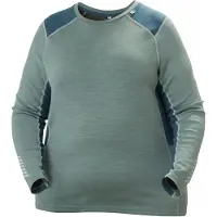 Helly Hansen Lifa Merino Midweight Crew Plus, Dam, Cactus