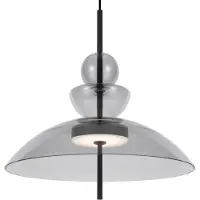 Maytoni Pendellampa Bangkok, Svart, Vardagsrum / matsal, Metall, Modern