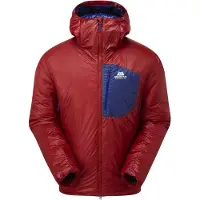 Mountain Equipment - Varumärken - Oreus Hooded Mens Jacket Merlot Admiral Blue för Unisex - Storlek S - Röd
