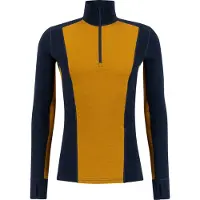 Ulvang Men's Peak Map Half Zip Baselayer Navy Blue/Cathay Spice