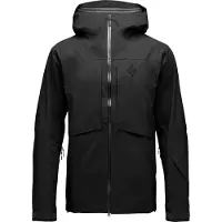 Black Diamond - Skidjackor - M Factor Shell Black för Unisex - Storlek XL - Svart