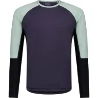 Mons Royale Men's Olympus Long Sleeve Dew/9 Iron/black