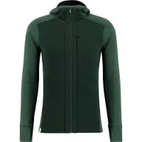 Ulvang Men's Peak Field Hooded Full Zip Midlayer Trekking Green/Beetle Green