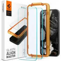 Spigen GLAS.tR AlignMaster - Skärmskydd för mobiltelefon - glas - klar - för Google Pixel 8a