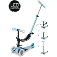 Micro Sparkcyklar - Mini2grow Deluxe Magic LED - Blå - - One Size - Sparkcykel