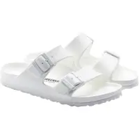Birkenstock Pantolette 'Arizona' vit