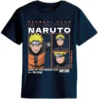 Name it T-shirt - Noos - NkmJadil Naruto - Dark Sapphire - - 7-8 år (122-128) - T-shirt