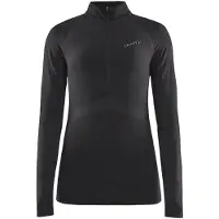 Craft - Underställ dam - Active Intensity Zip W Black-Asphalt för Unisex - Storlek XS - Svart