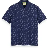 Scotch & Soda 175555 Kortärmad Polotröja