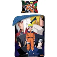 Halantex SP. z.o.o. Naruto sängkläder 140 x 200 cm - 100 % bomull