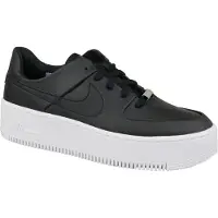 Nike Nya Air Force 1 Sage Low Svart Vit Dam AR5339-002
