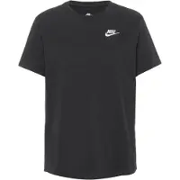 Nike T-shirt Nsw Club - Svart/vit Dam, storlek Small