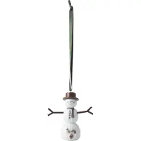 Kähler Hammershi Christmas Bauble Snow Man-h9.5 Cm Staty