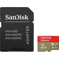 SanDisk Extreme 2 Tb Sd-kort